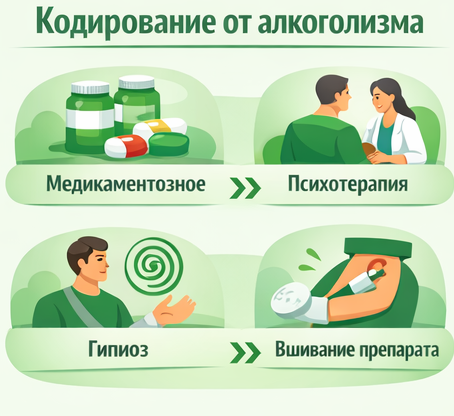 кодирование от алкоголизма в Мариинске Санати